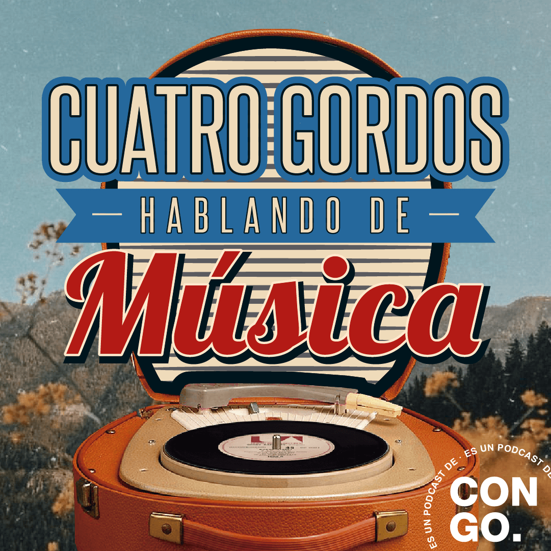 Portada del podcast Cuatro gordos hablando de música